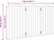 vidaXL - Hondenhek - inklapbaar - 3 - panelen - 150 - cm - populierenhout - zwart