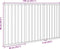 vidaXL - Hondenhek - inklapbaar - 3 - panelen - 150 - cm - populierenhout - bruin