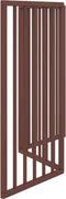 vidaXL - Hondenhek - inklapbaar - 3 - panelen - 150 - cm - populierenhout - bruin