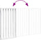 vidaXL - Hondenhek - inklapbaar - 3 - panelen - 150 - cm - populierenhout - wit