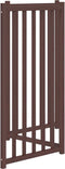 vidaXL - Hondenhek - inklapbaar - 3panelen - 150cm - massief - vurenhout - bruin - eik
