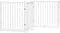 vidaXL - Hondenhek - inklapbaar - 4 - panelen - 320 - cm - massief - vurenhout - wit
