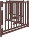 vidaXL - Hondenhek - inklapbaar - 4panelen - 320cm - massief - vurenhout - bruin - eik