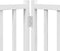 vidaXL - Hondenhek - inklapbaar - 6 - panelen - 300 - cm - massief - vurenhout - wit