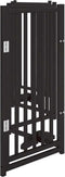 vidaXL - Hondenhek - inklapbaar - 6 - panelen - 300 - cm - massief - vurenhout - zwart