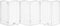 vidaXL - Hondenhek - inklapbaar - met - deur - 6 - panelen - 300 - cm - populierhout - wit