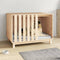 vidaXL - Hondenhok - 100x70x72 - cm - massief - grenenhout