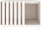 vidaXL - Hondenhok - 100x70x72 - cm - massief - grenenhout - wit