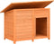 vidaXL - Hondenhok - 120x77x86 - cm - massief - grenenhout - en - vuurhout