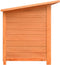 vidaXL - Hondenhok - 120x77x86 - cm - massief - grenenhout - en - vuurhout