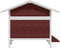vidaXL - Hondenhok - 159x120x88,5 - cm - massief - grenenhout - mokkakleurig