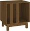 vidaXL - Hondenhok - 50x40x52 - cm - massief - grenenhout - honingbruin