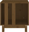 vidaXL - Hondenhok - 50x40x52 - cm - massief - grenenhout - honingbruin