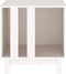 vidaXL - Hondenhok - 50x40x52 - cm - massief - grenenhout - wit