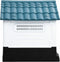 vidaXL - Hondenhok - 57x68x66 - cm - polypropeen - blauw