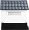 vidaXL - Hondenhok - 57x68x66 - cm - polypropeen - grijs