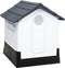 vidaXL - Hondenhok - 57x68x66 - cm - polypropeen - grijs
