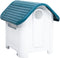 vidaXL - Hondenhok - 59x75x66 - cm - polypropeen - blauw