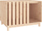 vidaXL - Hondenhok - 60x45x57 - cm - massief - grenenhout - honingbruin