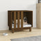 vidaXL - Hondenhok - 60x45x57 - cm - massief - grenenhout - honingbruin