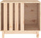vidaXL - Hondenhok - 70x50x62 - cm - massief - grenenhout