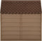 vidaXL - Hondenhok - 71x71,5x68 - cm - PP - bruin