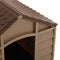 vidaXL - Hondenhok - 71x71,5x68 - cm - PP - bruin