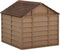 vidaXL - Hondenhok - 71x71,5x68 - cm - PP - bruin