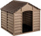 vidaXL - Hondenhok - 86x84x82 - cm - polypropeen - bruin