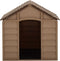 vidaXL - Hondenhok - 86x84x82 - cm - polypropeen - bruin