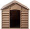 vidaXL - Hondenhok - 86x84x82 - cm - polypropeen - bruin