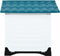 vidaXL - Hondenhok - 90,5x68x66 - cm - polypropeen - blauw