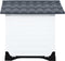 vidaXL - Hondenhok - 90,5x68x66 - cm - polypropeen - grijs