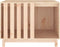 vidaXL - Hondenhok - 90x60x67 - cm - massief - grenenhout