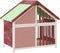 vidaXL - Hondenhok - 96x60,5x87 - cm - massief - grenenhout - mokkakleurig