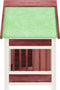 vidaXL - Hondenhok - 96x60,5x87 - cm - massief - grenenhout - mokkakleurig