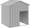 vidaXL - Hondenhok - met - dak - 117x103x123 - cm - gegalvaniseerd - staal