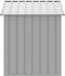 vidaXL - Hondenhok - met - dak - 117x103x123 - cm - gegalvaniseerd - staal