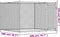 vidaXL - Hondenhok - met - deur - 2x2x1,5 - m - gegalvaniseerd - staal - grijs