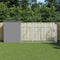 vidaXL - Hondenhok - met - ren - 165x455x181 - cm - staal - lichtgrijs