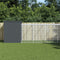 vidaXL - Hondenhok - met - ren - 214x1273x181 - cm - staal - antraciet