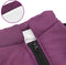 vidaXL - Hondenjas - met - harnas - waterdicht - reflecterend - paars - L