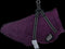 vidaXL - Hondenjas - met - harnas - waterdicht - reflecterend - paars - 5XL
