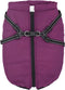 vidaXL - Hondenjas - met - harnas - waterdicht - reflecterend - paars - 4XL