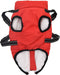 vidaXL - Hondenjas - met - harnas - waterdicht - reflecterend - rood - 2XL