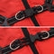 vidaXL - Hondenjas - met - harnas - waterdicht - reflecterend - rood - S