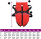 vidaXL - Hondenjas - met - harnas - waterdicht - reflecterend - rood - L