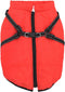 vidaXL - Hondenjas - met - harnas - waterdicht - reflecterend - rood - 5XL