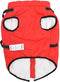 vidaXL - Hondenjas - met - harnas - waterdicht - reflecterend - rood - 6XL