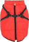vidaXL - Hondenjas - met - harnas - waterdicht - reflecterend - rood - 4XL